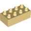 Деталь LEGO Кирпичик Duplo 2 x 4, Не определен