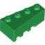 Набор LEGO Wedge 4 x 2 Right, Зеленый