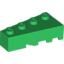 Набор LEGO Wedge 4 x 2 Left, Зеленый