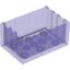 Набор LEGO Container - Trunk Bottom 4 x 6 x 2 1/3, Trans-Purple