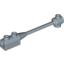 Набор LEGO Bar 1 x 8 with Brick 1 x 2 Curved Top End (Original, No Axle Holder), Sand Blue
