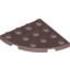 Набор LEGO Plate Round Corner 4 x 4, Sand Red