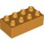 Деталь LEGO Кирпичик Duplo 2 x 4, Не определен