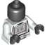 Набор LEGO Torso SW Armor Clone Trooper Print / White Arms / Black Hands, Белый