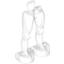 Набор LEGO Legs Mechanical, Super Battle Droid, Metal Blue