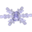 Набор LEGO Snow Flake  4 x  4, Trans-Purple