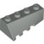 Набор LEGO Wedge 4 x 2 Sloped Right, Светло-серый