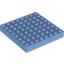 Набор LEGO Brick 8 x 8, Medium Blue