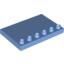 Деталь LEGO DUPLO DOLL FLAT TILE, 4X6, Не определен
