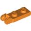 Набор LEGO Hinge Plate 1 x 2 Locking with 2 Fingers On End, with Groove, Оранжевый
