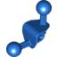 Набор LEGO Bionicle Ball Joint 4 x 4 x 2 90 Degree with 2 Ball Joints and Axle hole, Голубой