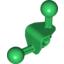 Набор LEGO Bionicle Ball Joint 4 x 4 x 2 90 Degree with 2 Ball Joints and Axle hole, Зеленый