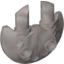 Набор LEGO Bionicle Weapon 5 x 5 Shield with Dual Round Prongs, Pearl Light Gray