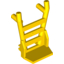 Набор LEGO Minifig Hand Truck Frame, Желтый