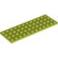 Набор LEGO Plate 4 x 12, Medium Lime