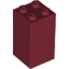 Набор LEGO Brick 2 x 2 x 3, Темно-красный