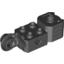 Набор LEGO Technic Brick Special 2 x 2 with Axle Hole, Rotation Joint Ball Half [Vertical Side], Vertical Axle Hole End, Черный