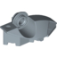 Набор LEGO Foot with Rotation Joint Ball Half [Vertical Side], Sand Blue