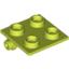 Набор LEGO Hinge Brick 2 x 2 Top Plate Thin, Medium Lime