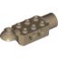 Набор LEGO Technic Brick Special 2 x 3 with Pin Holes, Rotation Joint Ball Half [Horizontal Top], Rotation Joint Socket, Dark Tan