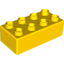 Деталь LEGO STONE 2X4 (127,4 X 63,4), Не определен