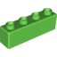 Деталь LEGO STONE 1X4 (127,4 X 31,4), Не определен