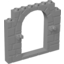 Набор LEGO Door Frame 1 x 8 x 6 with Moulded Stone Print and Clips, Светлый сине-серый