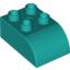 Деталь LEGO DUPLO BRICK, BOW 2X3X1, Не определен