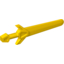Набор LEGO Minifig Sword [Greatsword Angular], Желтый