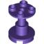 Набор LEGO Support 2 x 2 x 2 Stand with Reach-Through Center Hole, Темно-фиолетовый