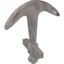 Набор LEGO Boat Anchor - Single Top Hole, Flat Silver