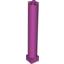 Набор LEGO Support 2 x 2 x 11 Solid Pillar, Пурпурный