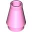 Набор LEGO Cone 1 x 1 [No Top Groove], Ярко-розовый