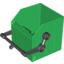 Набор LEGO GARBAGE CONTAINER W/HANDLE, Зеленый