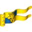 Деталь LEGO FLAG 4X2X1 DEC LION, Не определен