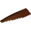 Набор LEGO Wedge 12 x 3 Left, Красно-коричневый