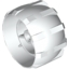 Набор LEGO Wheel Hard Plastic Spoked, Белый