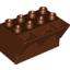 Деталь LEGO BRICK 4X3X3, WRY INVERTED, Не определен