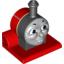 Деталь LEGO LOCO FRONT 3X4X3.5, DEC. JAMES, Не определен
