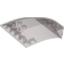 Набор LEGO Windscreen 8 x 6 x 2 Curved with Red and Silver Racing Stripes Print [8420], Прозрачный черный