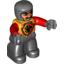 Деталь LEGO YELLING KNIGHT NO. 3, Не определен
