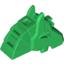 Набор LEGO Horse Battle Helmet [Angular, Front Clip], Зеленый