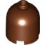 Набор LEGO Brick Round 2 x 2 x 1 2/3 Dome Top [Blocked Open Stud], Красно-коричневый