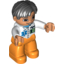 Деталь LEGO FIGURE NO. 9 - PARAMEDIC, Не определен