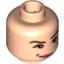 Набор LEGO Minifig Head Dual Sided HP Hermione with Awake / Asleep Print [Blocked Open Stud], Light Flesh