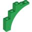 Набор LEGO Arch 1 x 5 x 4 [Continuous Bow], Зеленый