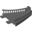 Набор LEGO Boat Bow Top 14 x 12, Темный сине-серый
