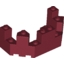 Набор LEGO Castle Turret Top 4 x 8 x 2 1/3, Темно-красный
