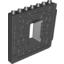 Деталь LEGO WALL 1X8X6, WINDOW+BRICK,LEFT, Не определен