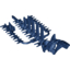Набор LEGO Bionicle Piraka Spine Flexible with Mask and Arm Covers, Vezok, Темно-синий